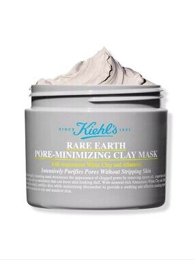 NWT KIEHLS RARE EARTH PORE MINIMIZING CLAY MASK